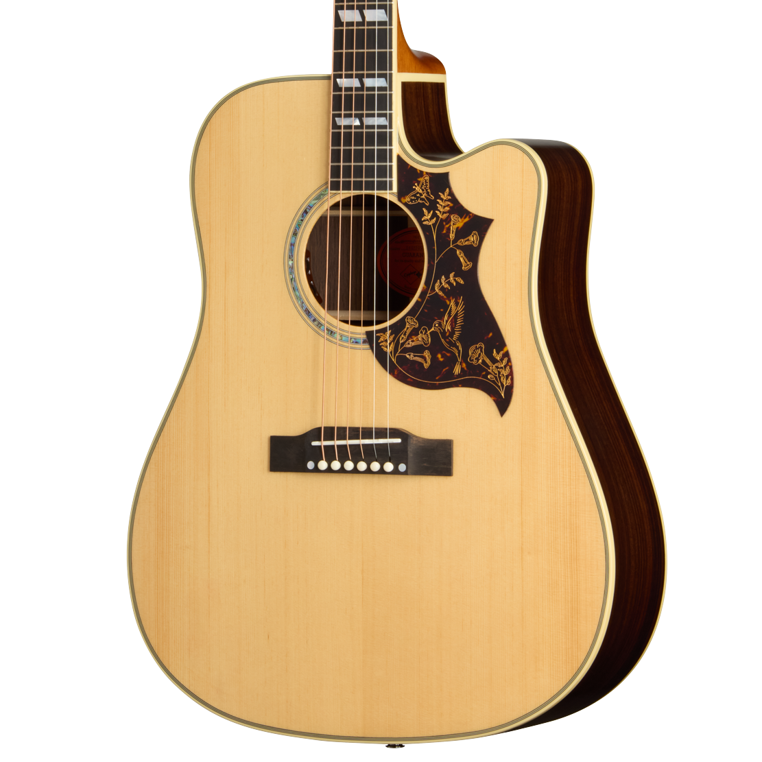 Epiphone 1960 Hummingbird Deluxe EC Electro Acoustic Guitar in